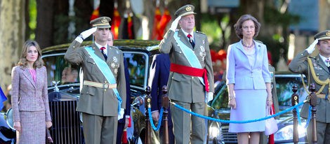 El Rey Juan Carlos se acuerda de Iñaki Urdangarín en la Pascua Militar: 