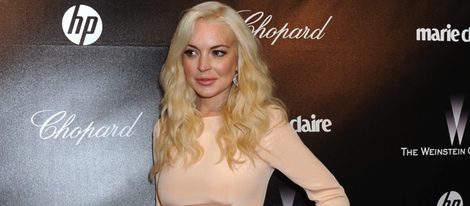 Lindsay Lohan en la fiesta Chopard