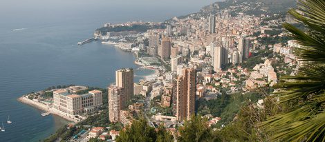 Vista parcial del Principado de Mónaco