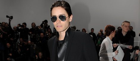 Jared Leto en la Semana de la Moda de París
