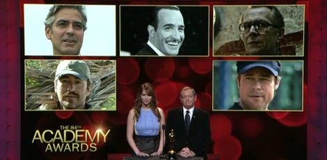 Demián Bichir, George Clooney, Brad Pitt, Jean Dujardin y Gary Oldman lucharán por ser el Mejor Actor en los Oscar 2012