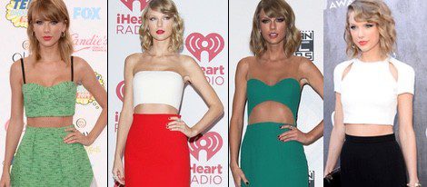 Taylor Swift jamás muestra su ombligo en público