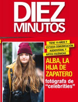 Alba Zapatero en Diez Minutos
