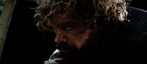Peter Dinklage interpretando a Tyrion Lannister