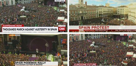 Los medios internacionales de todo el mundo se hacen eco de la manifestación | Twitter