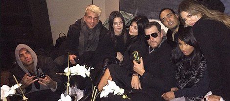 Khloé Kardashian y French Montana el Día de San Valentín Foto:Instagram