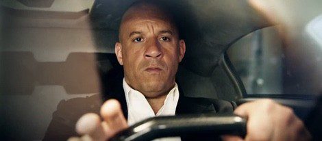 Vin Diesel en el TV spot de 'Fast & Furious 7'