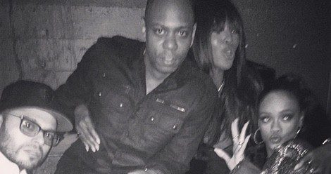 Richie Akiva, Dave Chappelle, Naomi Campbell y Rihanna | Instagram