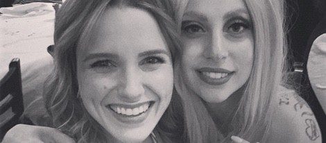 Lady Gaga y Sophia Bush  Foto: Instagram