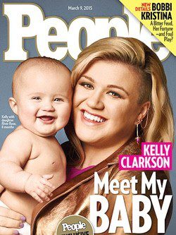 Kelly Clarkson y River Rose en People