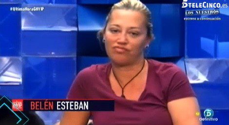 Belén Esteban en el confesionario de 'Gran Hermano VIP' /Telecinco.es