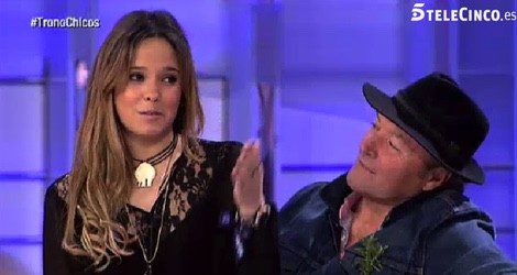 Gloria Camila con su tío Amador Mohedano en 'MYHYV' / Telecinco.es