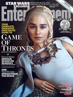 Emilia Clarke en Entertainment Weekly