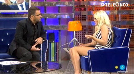 Jorge Javier Vázquez entrevista a Ylenia en 'Sálvame Deluxe'