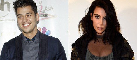Rob y Kim Kardashian