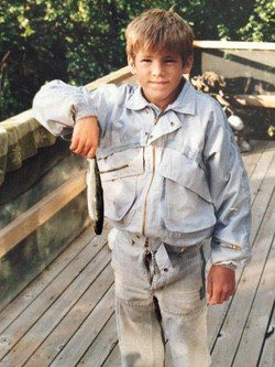 El pescador Ryan Reynolds / Twitter