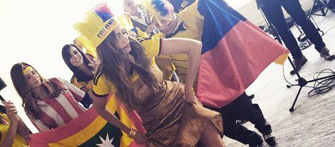 Sofia Vergara bailando durante su fiesta colombiana | Instagram