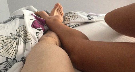 Cristina Pedroche y David Muñoz en la cama | Foto: Instagram