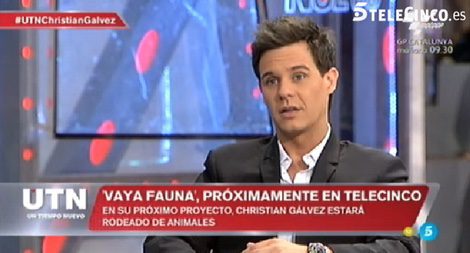 Christian Gálvez visita 'Un tiempo nuevo' / Telecinco.es