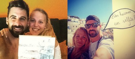  Yolanda le regala a Jonathan un álbum de fotos de su viaje a las Islas Griegas | Instagram