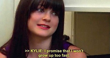 Kylie Jenner reconoce que ha crecido demasiado rápido