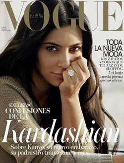 Kim Kardashian en la portada Vogue España