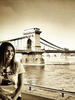 Lara Álvarez, de turismo por Budapest / Instagram