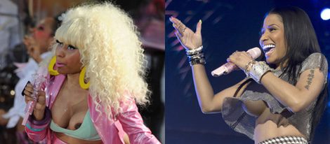 Los múltiples descuidos de Nicki Minaj sobre el escenario