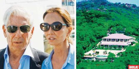 Mario Vargas Llosa e Isabel Preysler pasan el verano en Mustique