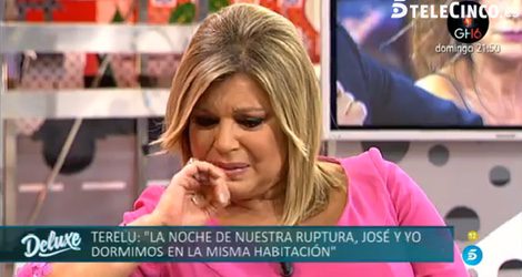 Terelu Campos se derrumba al hablar de la marcha de José Valenciano y sus hijos / Telecinco.es