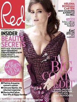 Helena Bonham Carter en la revista Red