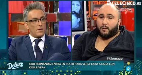 Kiko Rivera enfrentándose a Kiko Hernández / Telecinco.es