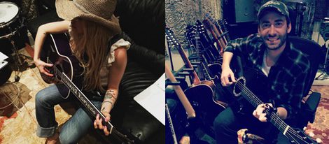 Avril Lavigne y Chad Kroeger componiendo juntos|Foto:Instagram