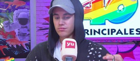 Justin Bieber en su breve entrevista de 'Vodafone Yu' | Foto: Vodafone Yu