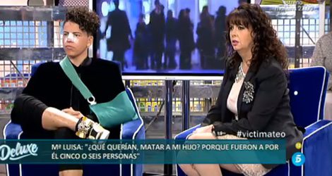 Christopher y María Luisa en el 'Deluxe' / Telecinco.es