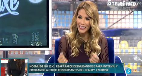 Tamara Gorro relatando cómo fue el parto de Shaila / Telecinco.es