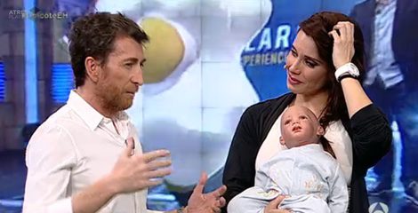 Pilar Rubio, muy emocionada en su despedida / Antena3.com