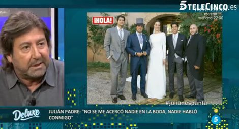 Julián Contreras, muy dolido con la actitud de Fran y Cayetano Rivera / Telecinco.es