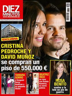 Cristina Pedroche y David Muñoz en Diez Minutos