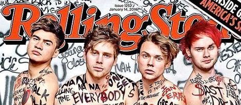 5 Seconds of Summer desnudos | Foto: Rolling Stone