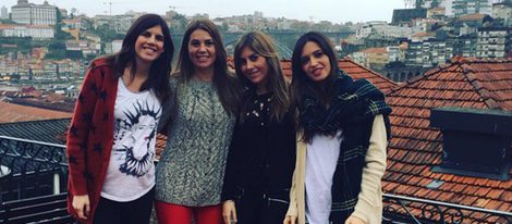 Sara Carbonero enseña Oporto a Nira Juanco, Carlota Reig y Susana Guasch / Instagram