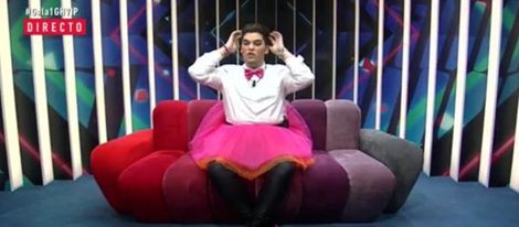 Sema entró en 'Gran Hermano VIP' con un tutú rosa | Telecinco.es