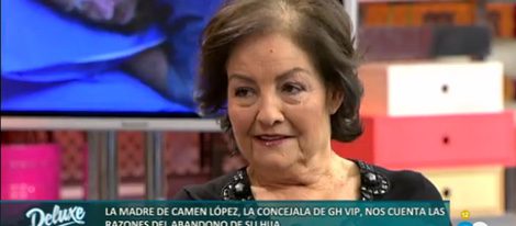 Mari Carmen afirma que su hija Carmen López 'GH VIP' no es conflictiva | Telecinco.es