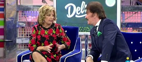 María Teresa Campos y Bigote Arrocet en el 'Sálvame Deluxe' | Telecinco.es