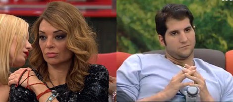 Lucía Hoyos y Julián Contreras Jr. se enfrentan durante las nominaciones | telecinco.es 