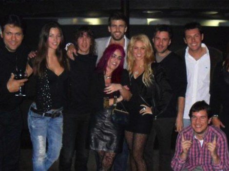 Cumpleaños de Shakira y Piqué en 2011 | Foto: Twitter