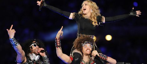 Madonna y LMFAO en la Super Bowl 2012