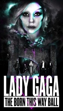 Lady Gaga desvela el nuevo póster y el sorprendente escenario de su nueva gira para 2012