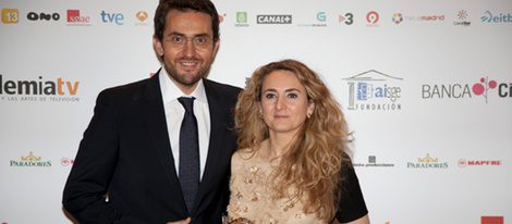Blanca Ricoy y Màxim Huerta en los Premios Talento 2012