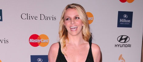 Britney Spears en la fiesta pre Grammys 2012